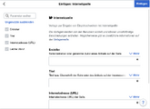 Screenshot: Einzelnachweis in Visual Editor erstellen, Teil 4